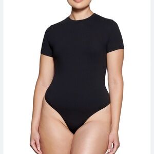 Skims cotton jersey bodysuit